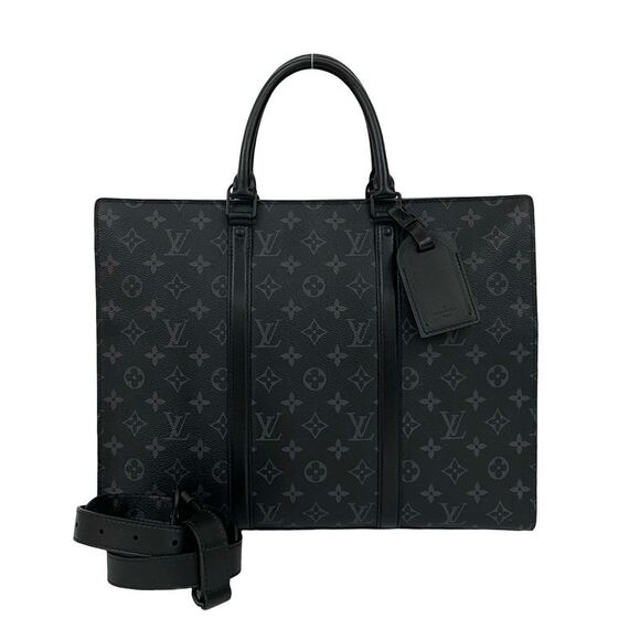 Louis Vuitton Sac Plat Horizontal Monogram Leather 2way Business Bag - Picture 3 of 10